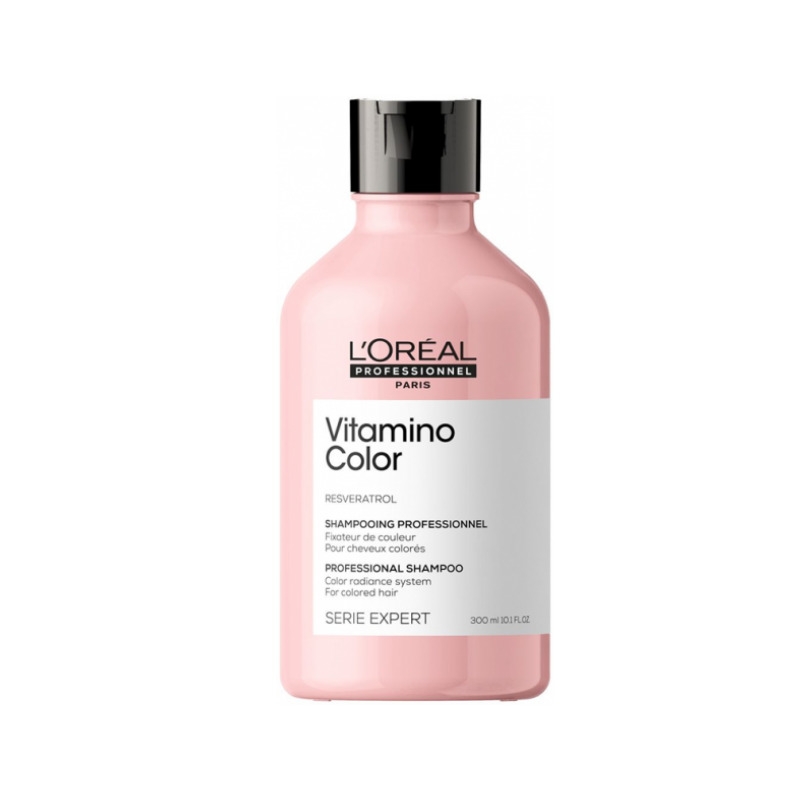 L'Oréal Vitamino Color 300 ml bouteille rose pour les cheveux colorés