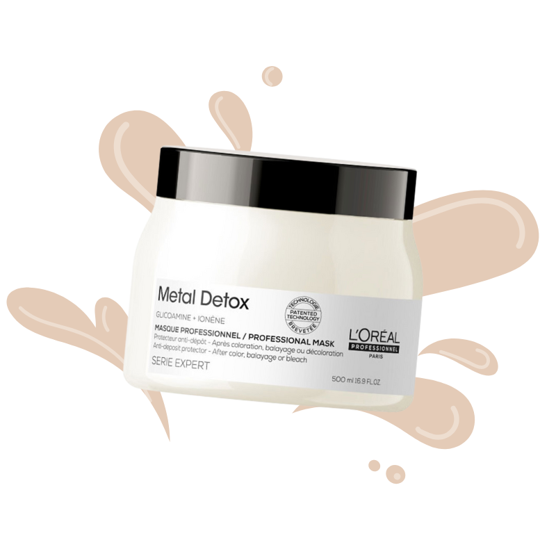 Masque protecteur anti-dépôt Metal Detox Série Expert L Oréal Pro