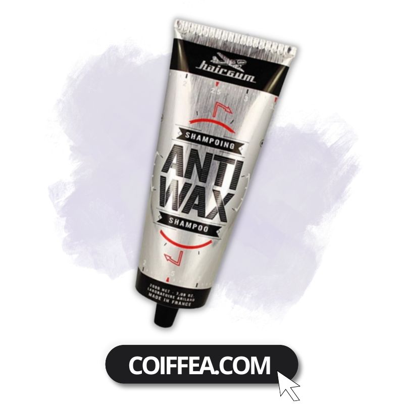 Gommage capillaire : Shampoing exfoliant Antiwax Hairgum