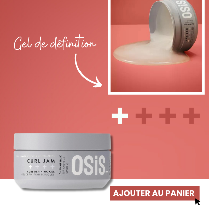 Gel définition Curl Jam OSiS+ Boucles et Ondulations Schwarzkopf Pro