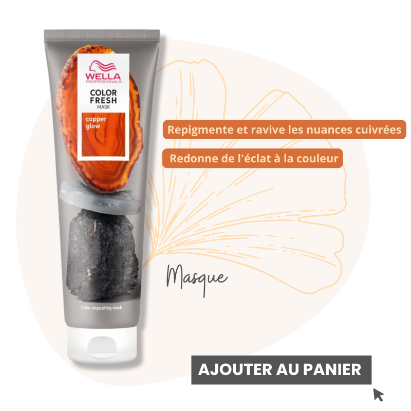 Masque pigmentant pour cheveux cuivrés Color Fresh Wella Pro