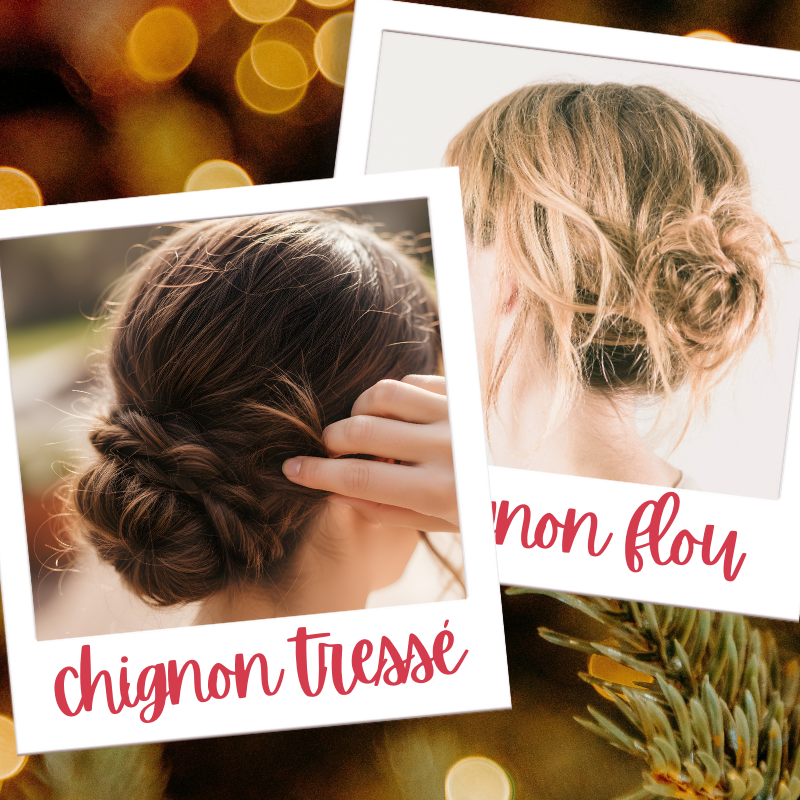Quelle coiffure pour Noël 2025 ? chignon flou et tressé