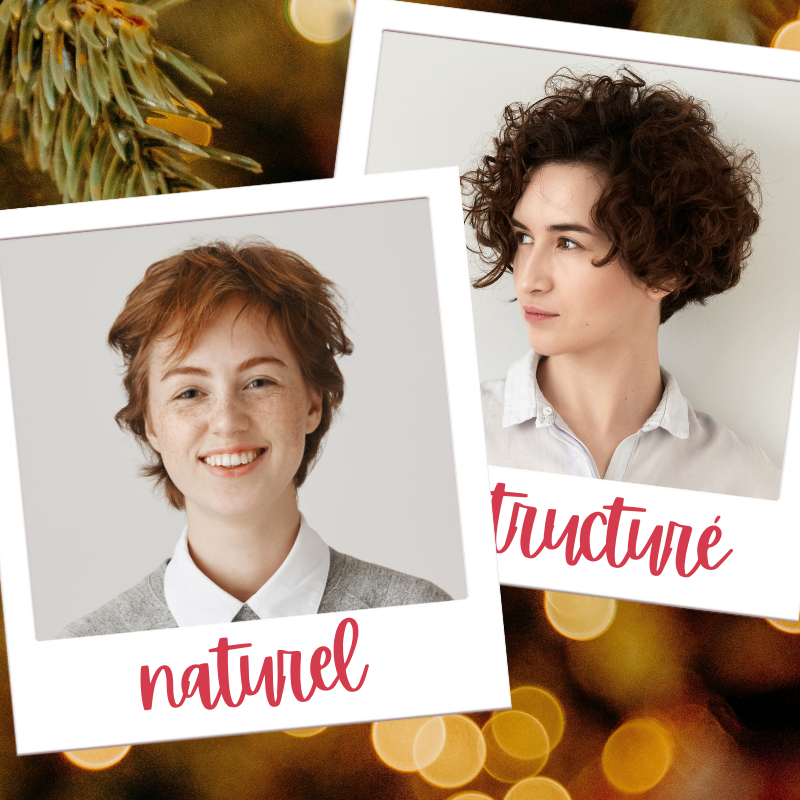 Quelle coiffure pour Noël 2025 ? court naturel et destructuré