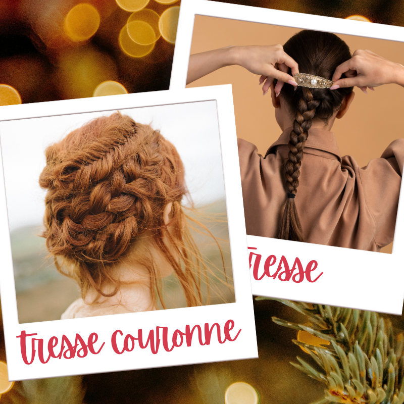 Quelle coiffure pour Noël 2025 ? tresse et tresse couronne